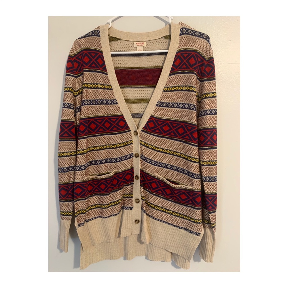 Decorative cardigan
